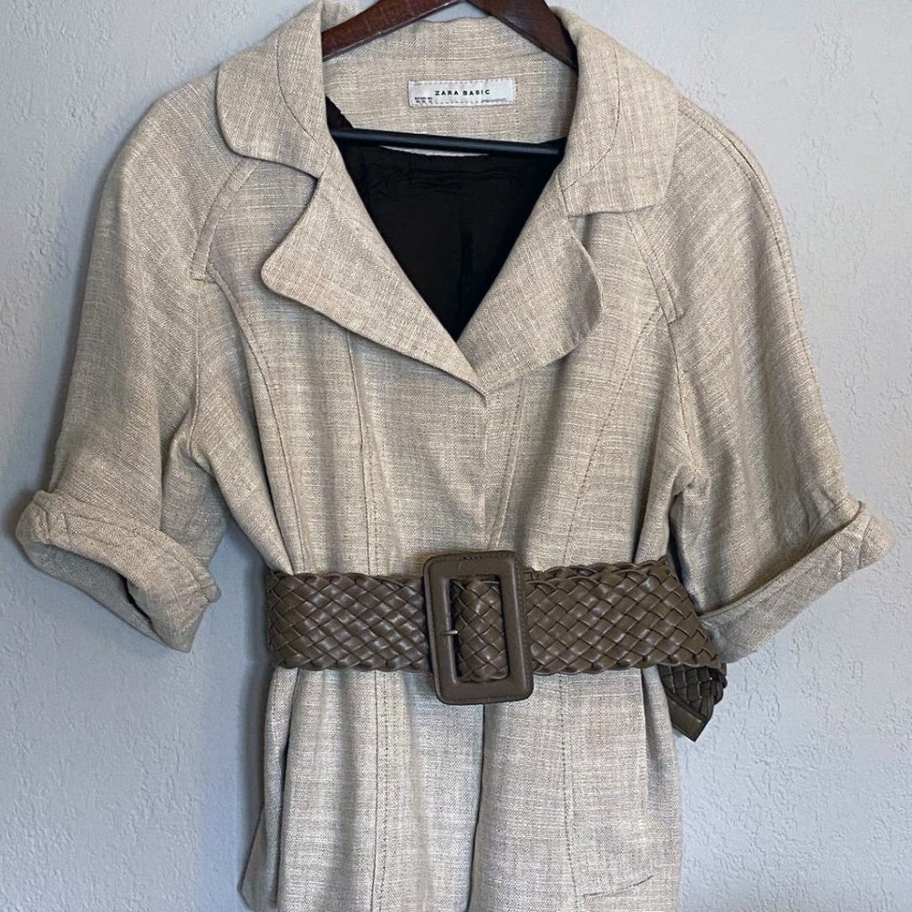 Zara Women's Tan Coat
